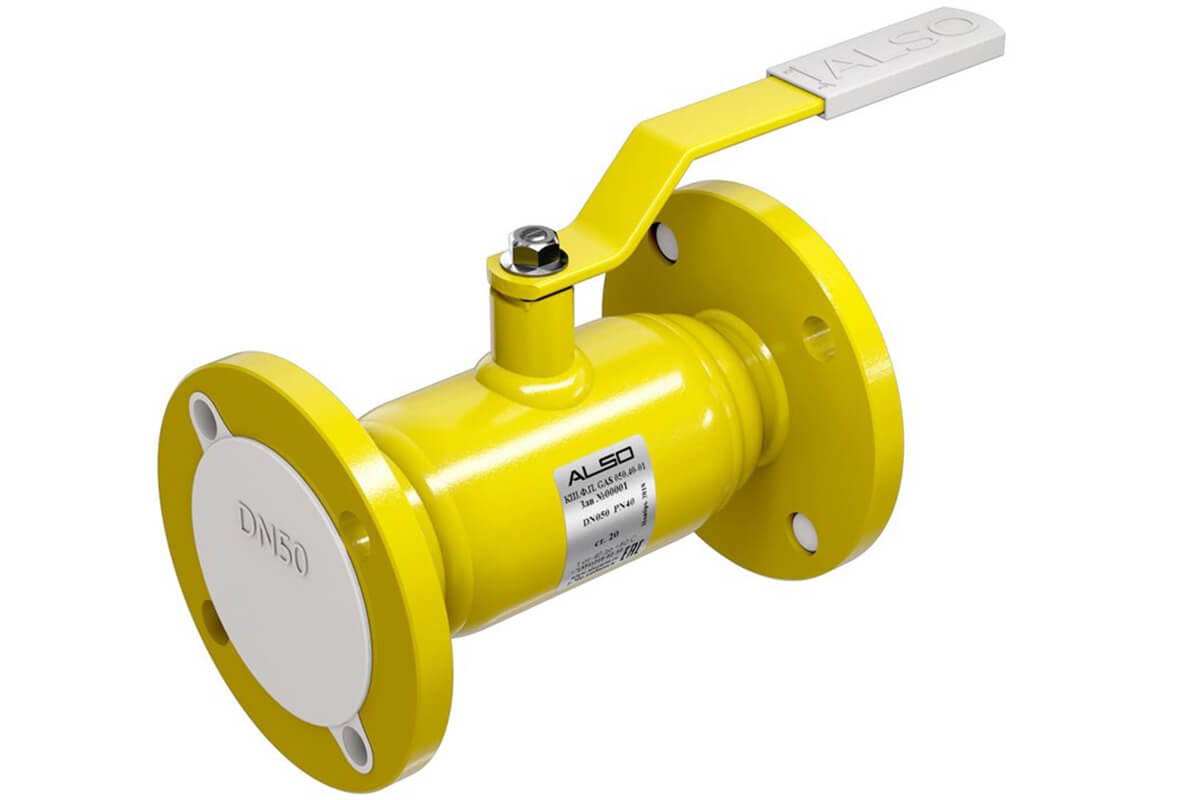 Кран шаровой фланцевый газовый КШ.Ф.GAS.200.25-01 Ду200 Ру25